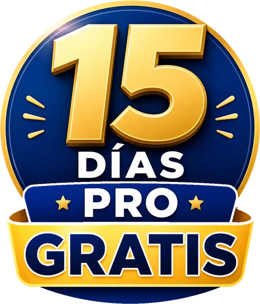 15 días PRO gratis